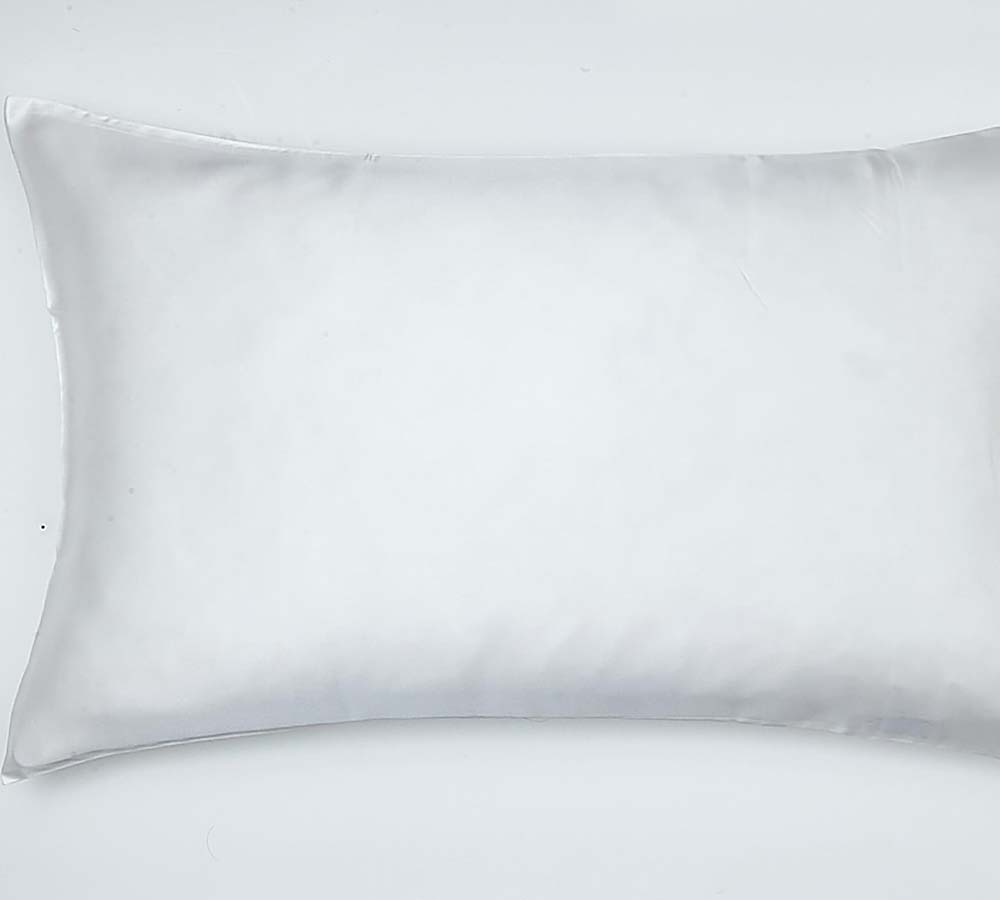 Ted Baker White Silk Pillowcase